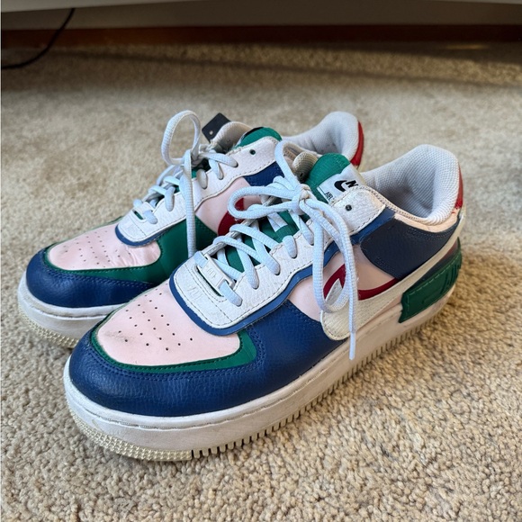 Nike Airforce 1 Low Shadow. Mystic Navy. SIZE 10.5 women’s - Picture 6 of 6